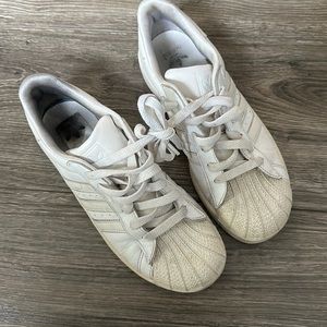 Adidas white Ortholite size 4 1/2 vintage 2014 white collectible.